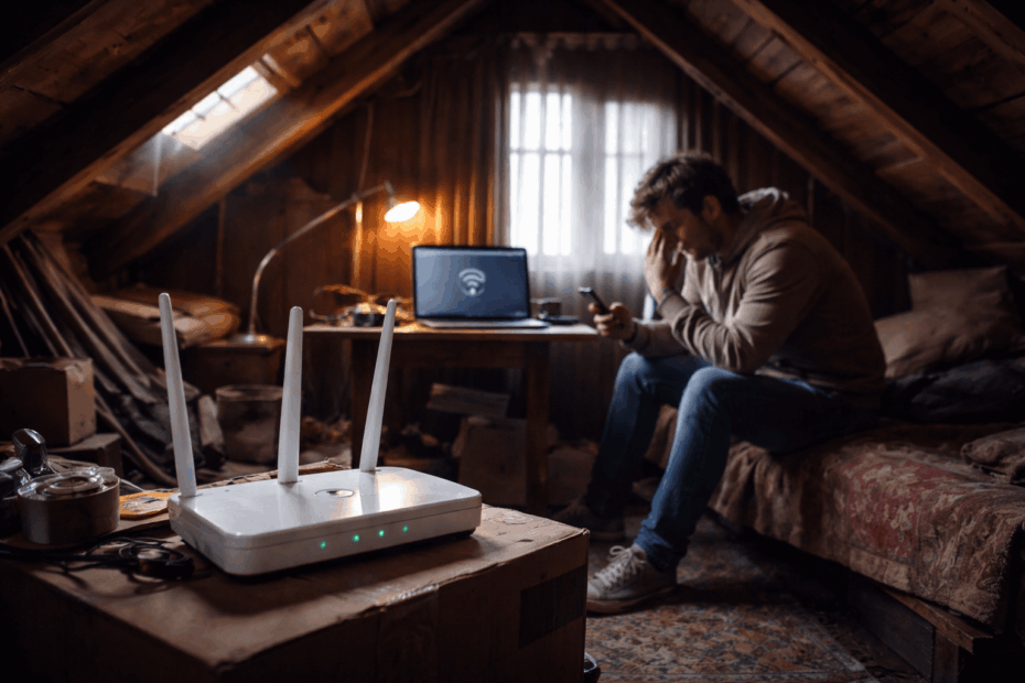 Wifi op zolder verbeteren