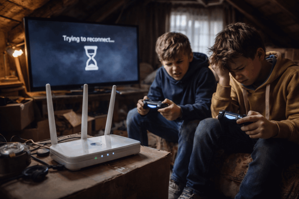 slechte wifi op zolder